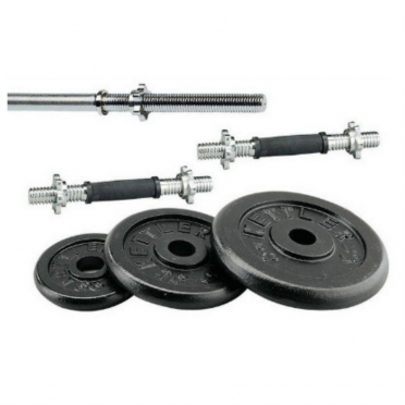 Kettler Kurzhantel Set Guss 51,8 kg 07371-160